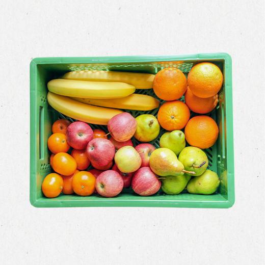 Pausenkiste Obst
