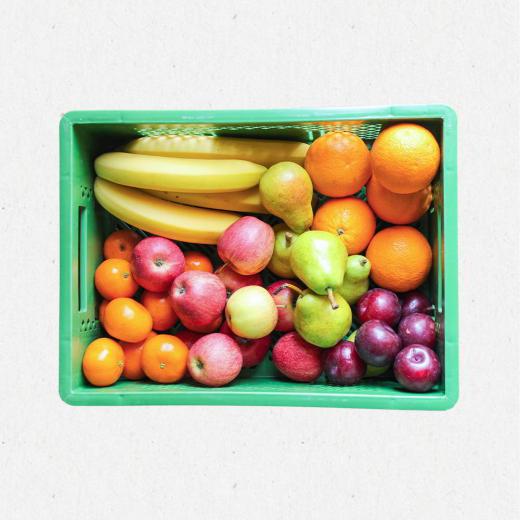 Pausenkiste Obst