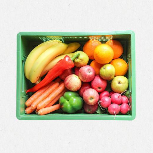 Pausenkiste Obst & Gemüse