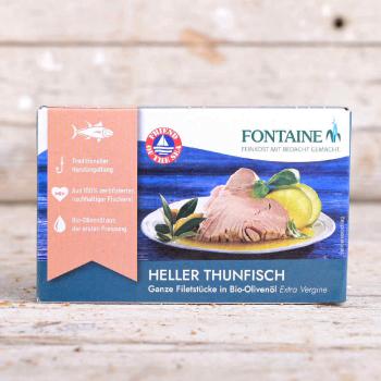 Thunfisch hell in Olivenöl 120g