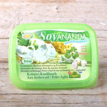 Soja Frischkäse Kräuter-Knoblauch 140g