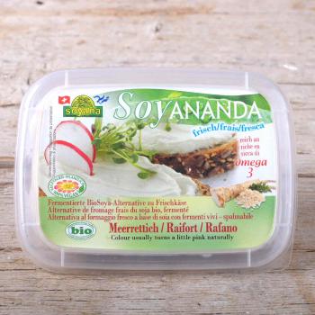 Soja Frischkäse Meerrettich 140g 
