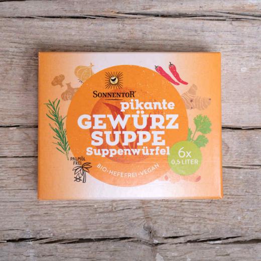 Vegane Suppenwürfel Vogel-Frei 6x10g 