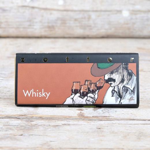 Schoko Whisky Nobelbitter 70% 70g