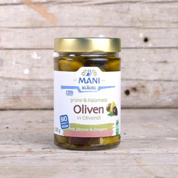 Gemischte Oliven in Olivenöl 280g 