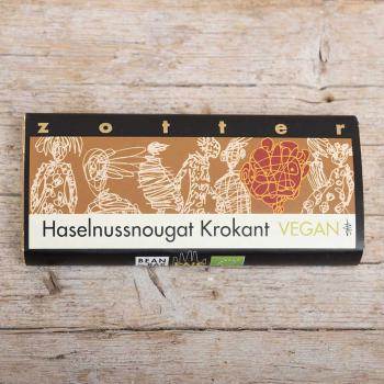 Schoko Haselnussnougat Krokant 70g