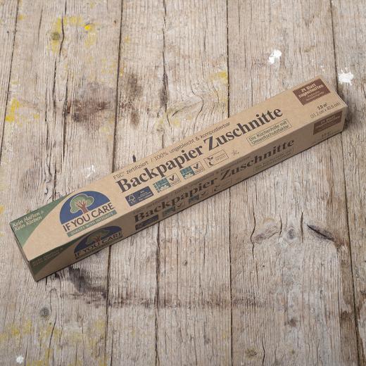 Backpapierblätter Zuschnitte