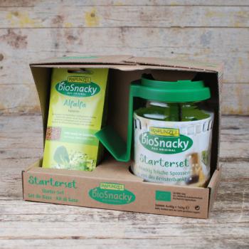bioSnacky Starter Set Keimglas