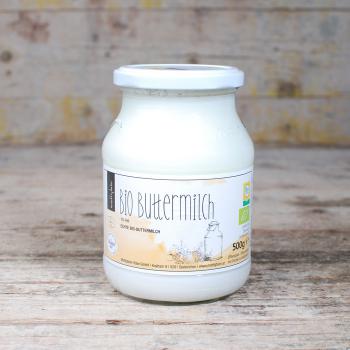 Buttermilch im Glas 500ml