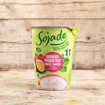 Sojajoghurt Himbeere/Maracuja 400g
