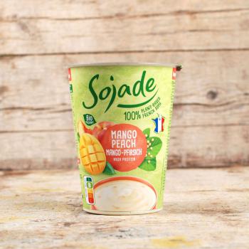 Sojajoghurt Mango/Pfirsich 400g