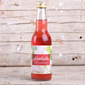 Kombucha Hibiskus-Früchte 330ml