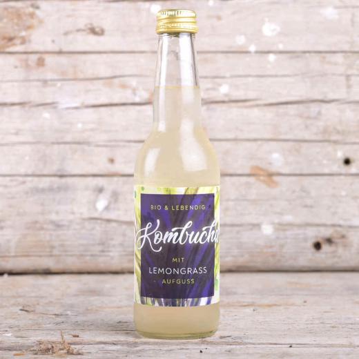Kombucha Grüntee-Lemongrass 330ml