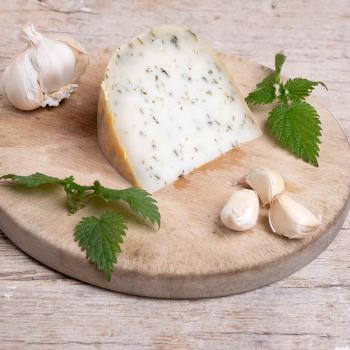 Ziegenkäse Brennnessel-Knoblauch
