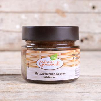 Schoko Zwetschkenkuchen im Glas 120g