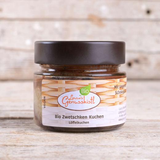 Schoko Zwetschkenkuchen im Glas 120g