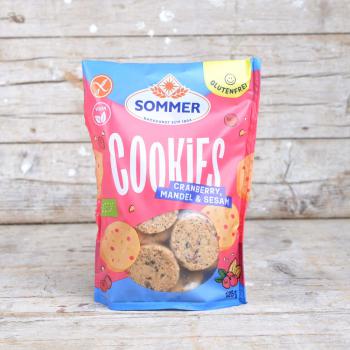 Cookies Cranberry Mandel Sesam 125g