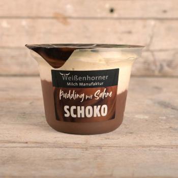 Schoko Pudding mit Sahne 175g
