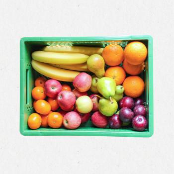 Pausenkiste Obst