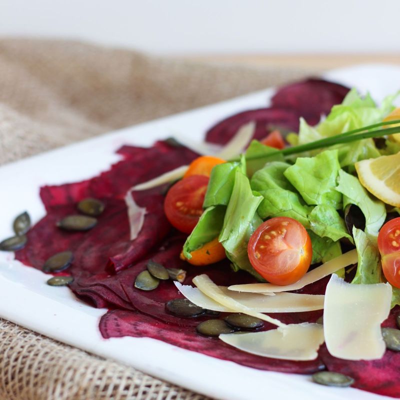 Vegane Rote Rüben Rohkost