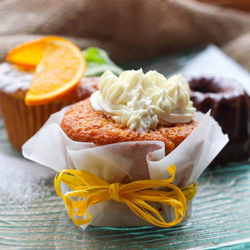 Karotten-Orangenmuffins