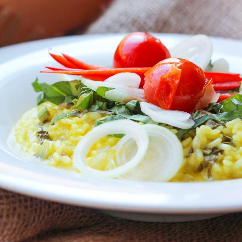Sauerampfer Risotto