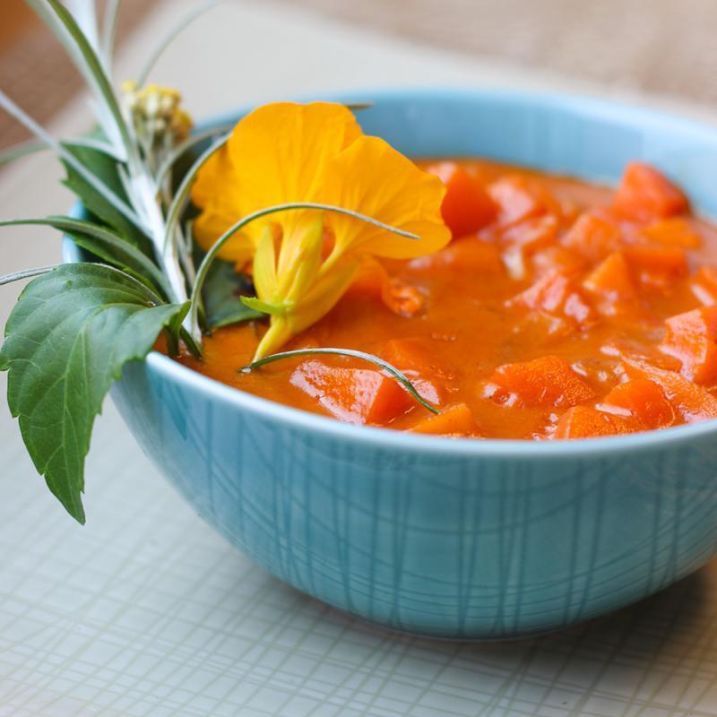 Thailändisches Süßkartoffelcurry
