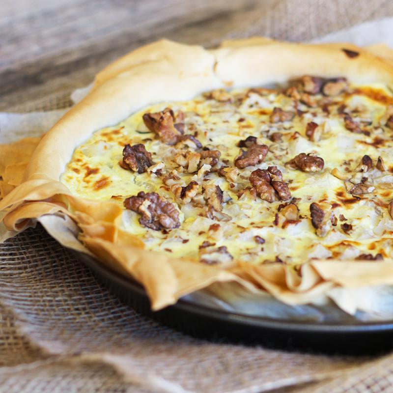 Schwarzwurzeltarte