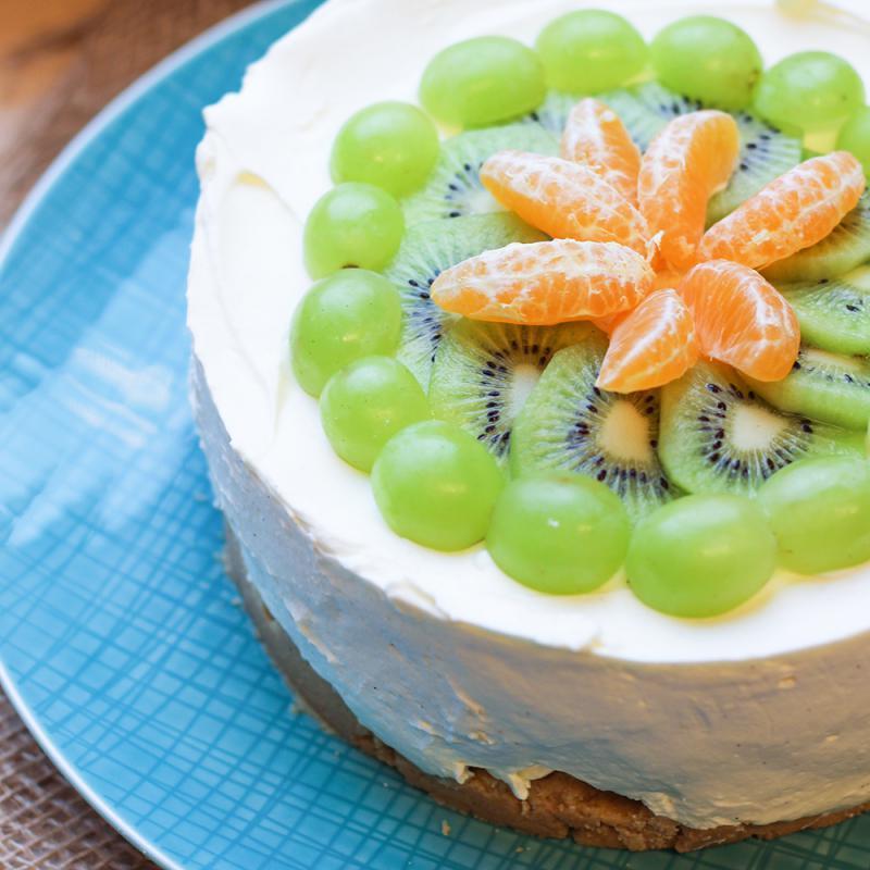 Frischkäsetorte mit Vanille
