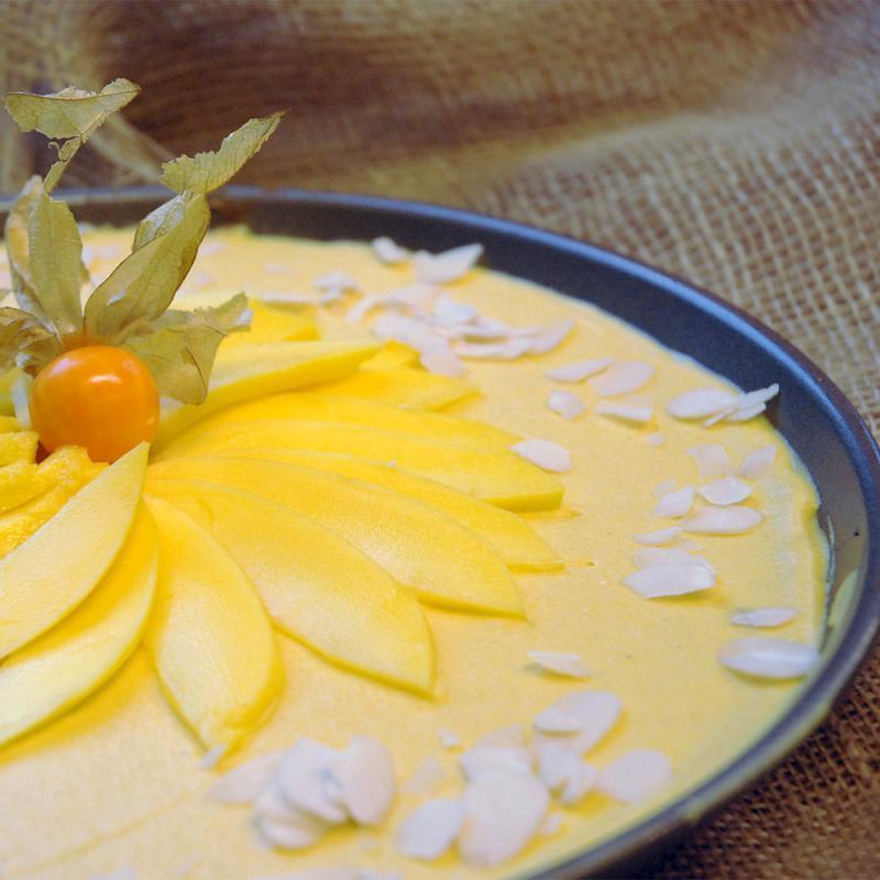 Fruchtige Mangotarte