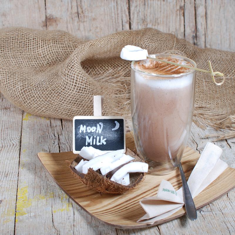 Moon Milk mit Kokosnuss