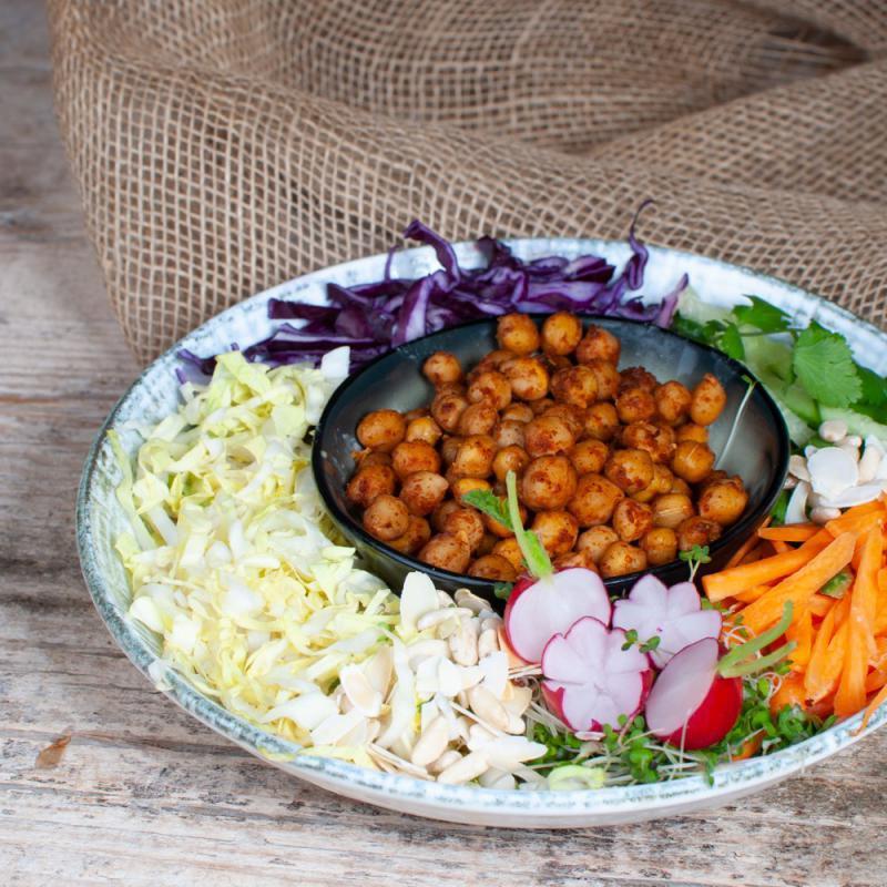 Vegane Zuckerhutbowl