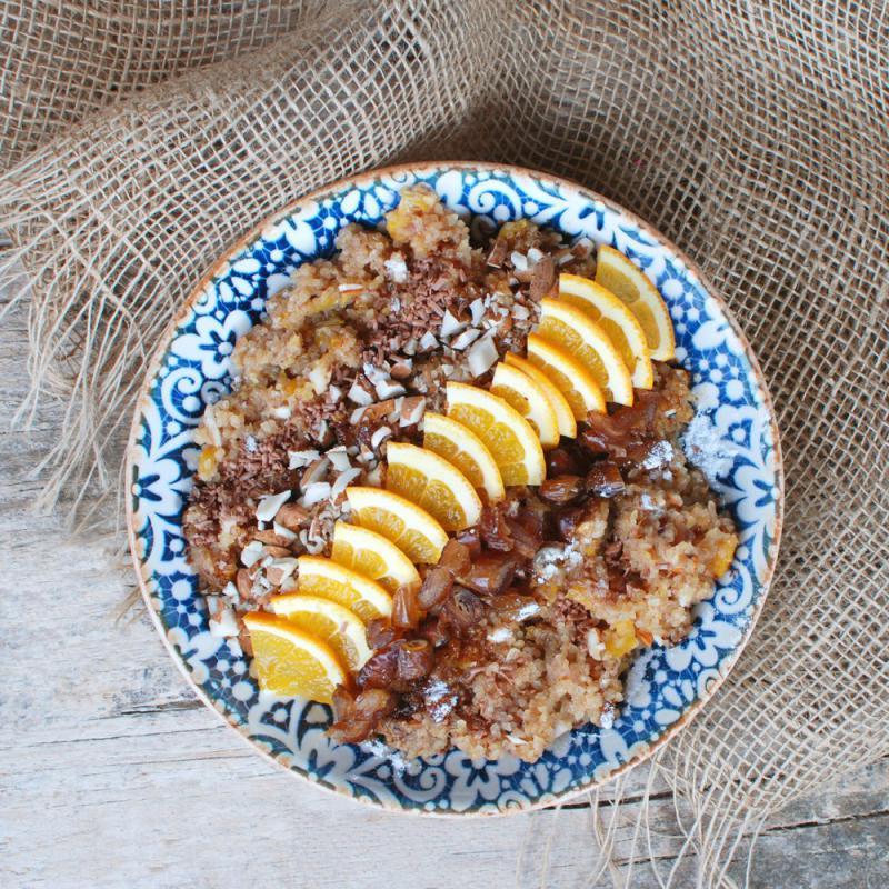 Orientalischer süßer Bulgur