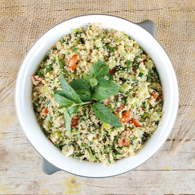Libanesischer Bulgursalat (Taboule)
