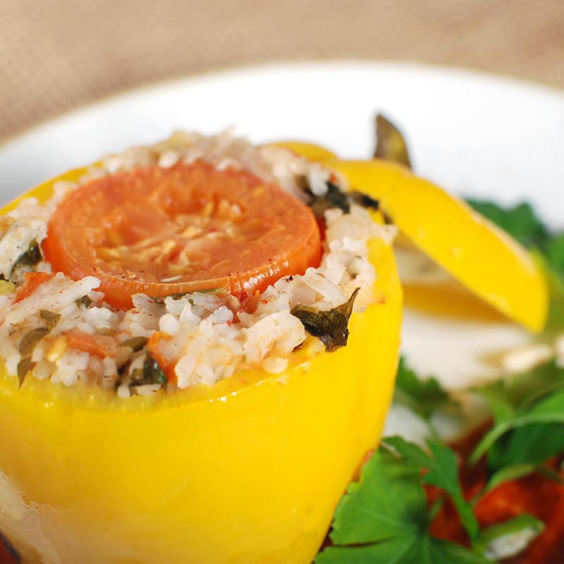 Gefüllte Paprika