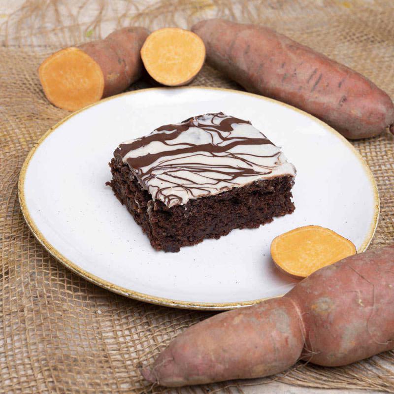 Veganer Schoko-Süßkartoffelkuchen
