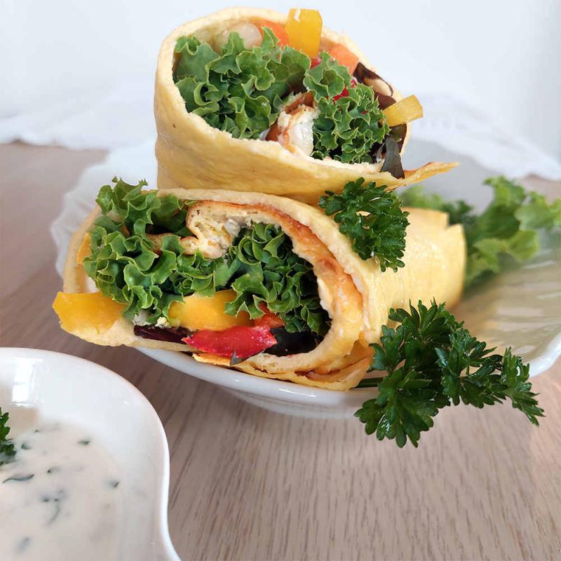 Cottage Cheese Wrap