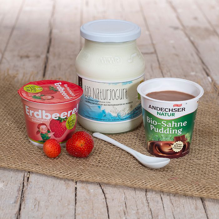 Joghurt, Pudding & Desserts