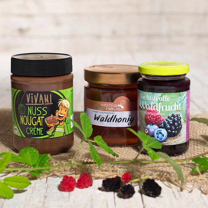 Honig, Marmelade & Brotaufstriche