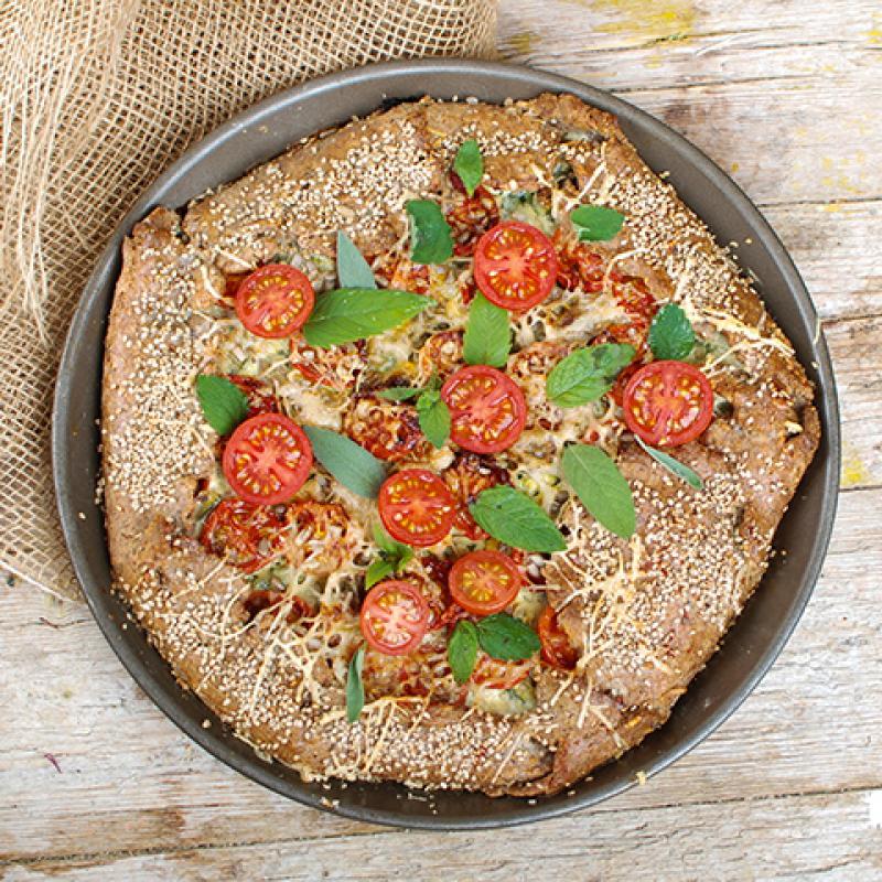 Mediterrane Tomaten-Galette