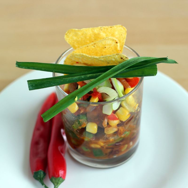 Mexikanischer Gemüse-Eintopf mit Tofu