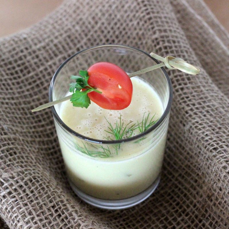 Pastinaken-Apfelcremesuppe